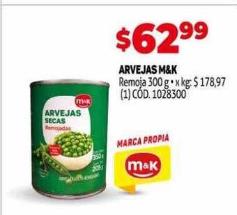 Makro Arvejas m&k oferta