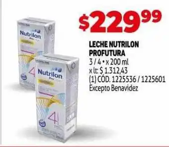 Makro Leche nutrilon profutura oferta