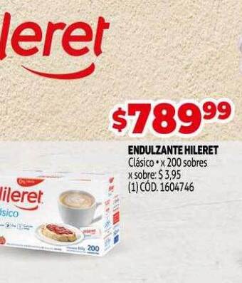 Makro Endulzante hileret oferta