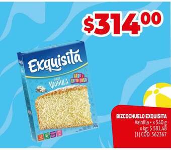 Makro Bizcochuelo exquisita oferta