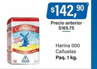 Supermercados Damesco Harina 000 cañuelas oferta
