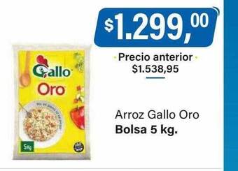 Supermercados Damesco Arroz gallo oro oferta