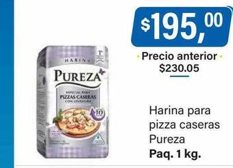 Supermercados Damesco Harina para pizza caseras pureza oferta