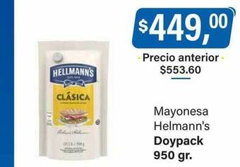 Supermercados Damesco Mayonesa hellmann's oferta