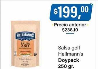 Supermercados Damesco Salsa golf hellmann's oferta
