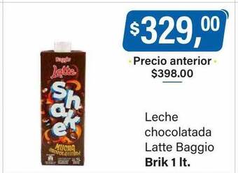 Supermercados Damesco Leche chocolatada latte baggio oferta