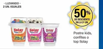 Supermercados Damesco Postre kids, confites o top ilolay oferta