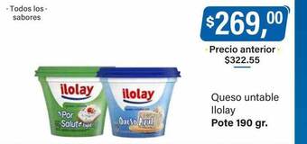 Supermercados Damesco Queso untable ilolay oferta