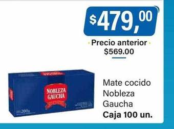 Supermercados Damesco Mate cocido nobleza gaucha oferta