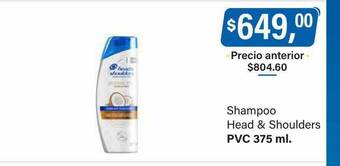 Supermercados Damesco Shampoo head&shoulders oferta