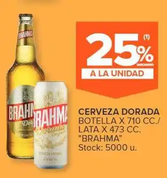 Carrefour Cerveza dorada oferta