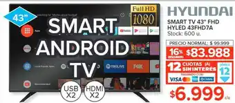 Carrefour Smart tv 43 oferta