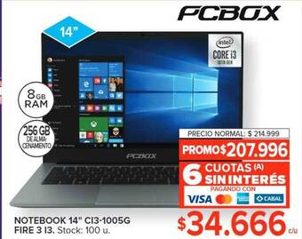 Carrefour Notebook 14 oferta