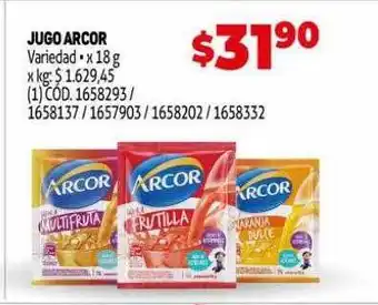 Makro Jugo arcor oferta