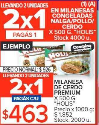 Carrefour Milanesa de cerdo premium oferta