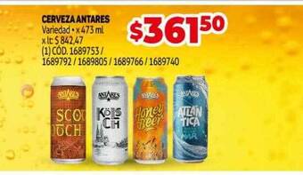 Makro Cerveza antares oferta