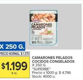 Carrefour Camarones pelados cocidos congelados oferta