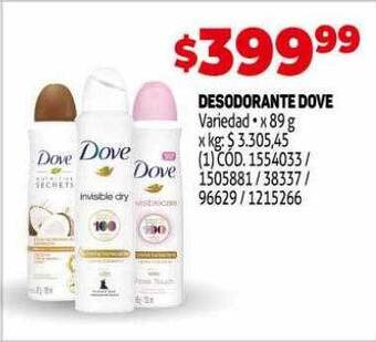 Makro Desodorante dove oferta