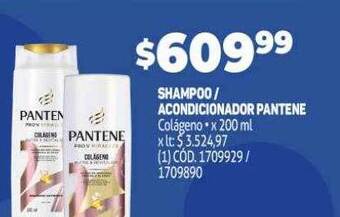 Makro Shampoo acondicionador pantene oferta