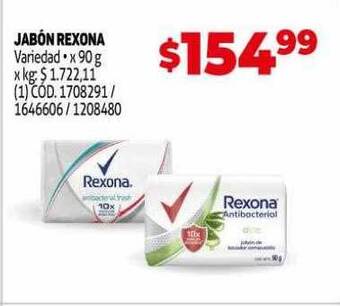 Makro Jabón rexona oferta