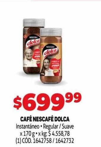 Makro Café nescafé dolca oferta
