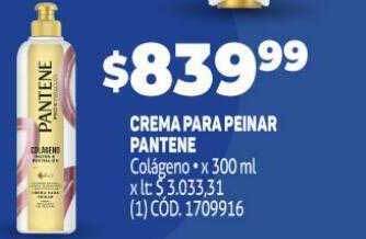 Makro Crema para peinar pantene oferta