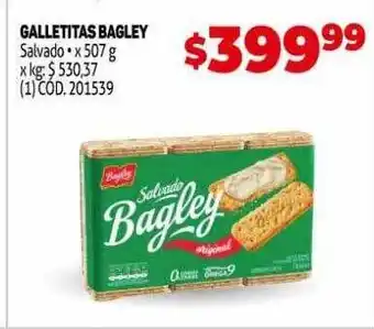 Makro Galletitas bagley oferta
