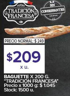 Carrefour Baguette oferta