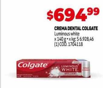 Makro Crema dental colgate oferta
