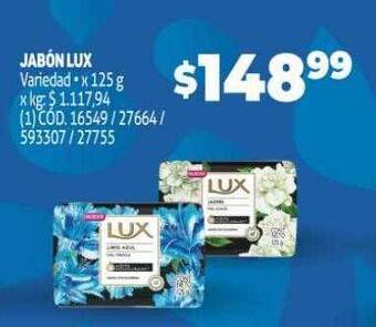 Makro Jabón lux oferta