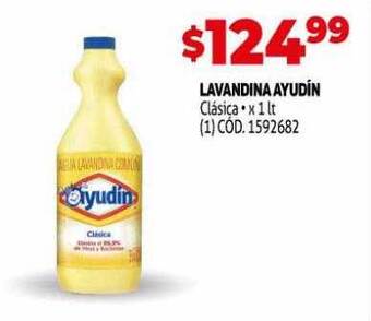 Makro Lavandina ayudín oferta