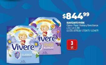 Makro Suavizante vivere oferta
