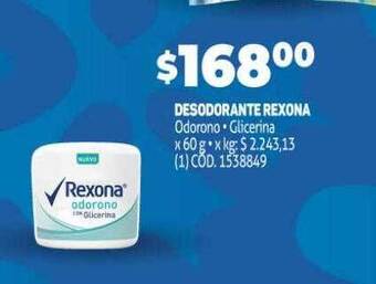 Makro Desodorante rexona oferta