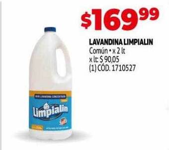 Makro Lavandina limpialin oferta