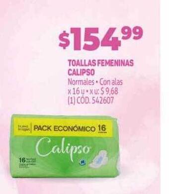 Makro Toallas femeninas calipso oferta