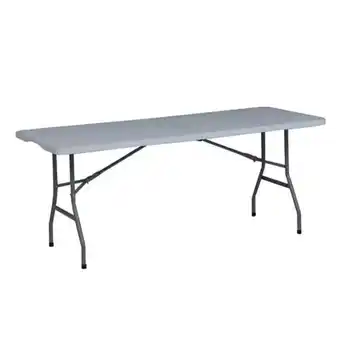 Maitess Mesa plegable 180cm blanca kushiro fmpi-180b oferta