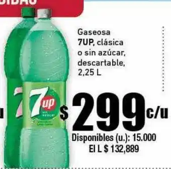 Gaseosa 7up, clásica