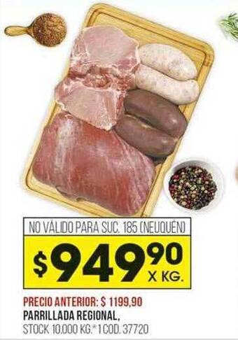 Coto Parrillada regional oferta