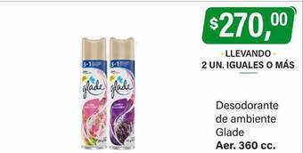 Supermercados Damesco Desodorante de ambiente glade oferta