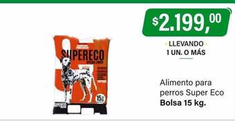 Supermercados Damesco Alimento para perros super eco oferta