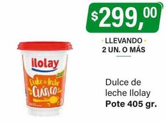Supermercados Damesco Dulce de leche ilolay oferta