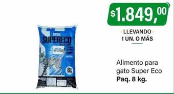 Supermercados Damesco Alimento para gato super eco oferta