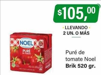 Supermercados Damesco Puré de tomate noel oferta
