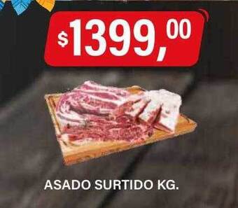 Supermercados Damesco Asado surtido oferta