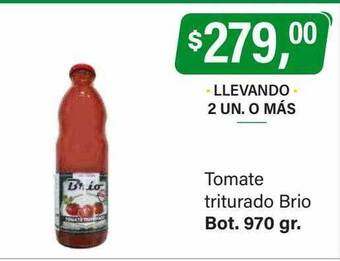 Supermercados Damesco Tomate triturado brio oferta