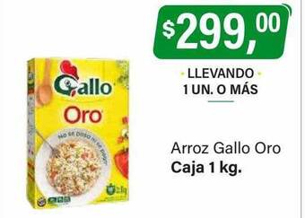 Supermercados Damesco Arroz gallo oro oferta