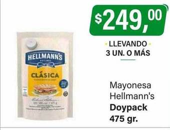 Supermercados Damesco Mayonesa hellmann's oferta
