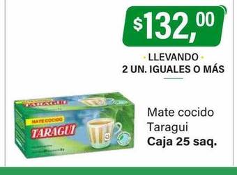 Supermercados Damesco Mate cocido taragui oferta