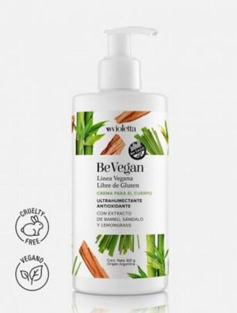 Violetta Fabiani Crema para cuerpo be vegan oferta