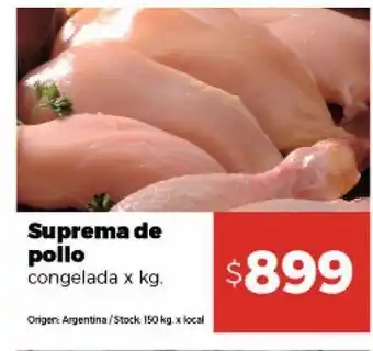 Disco Suprema de pollo kg oferta
